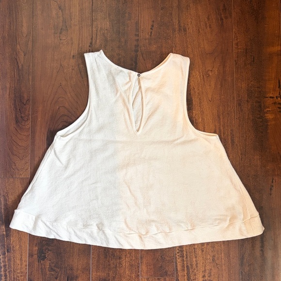 Anthropologie Tank Top - Cream with Colorful Sequins XS - Picture 5 of 5